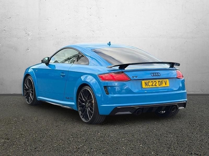 Used Audi TT Black Edition 197 HP (144 kW) 2022 Blue Coupe