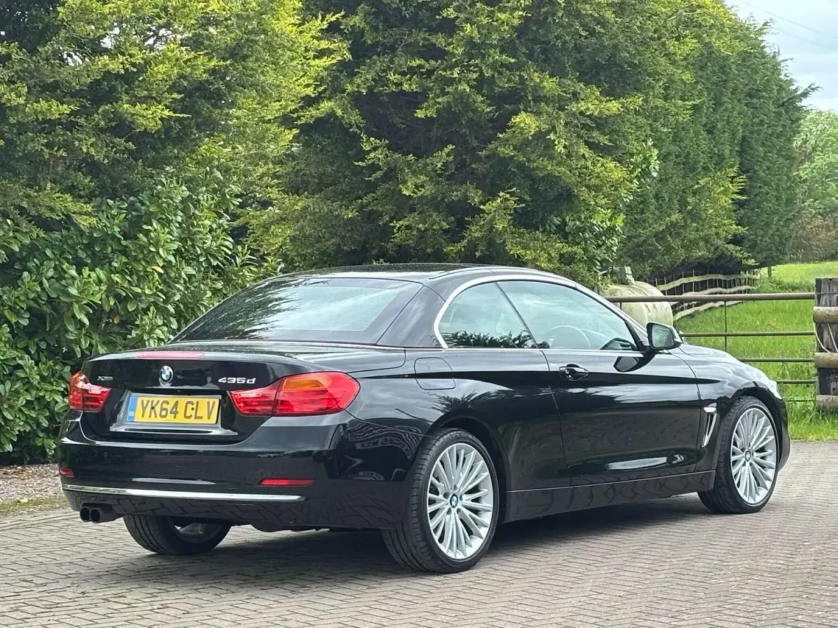Used BMW 435 Luxury Line 2014 Black Cabriolet