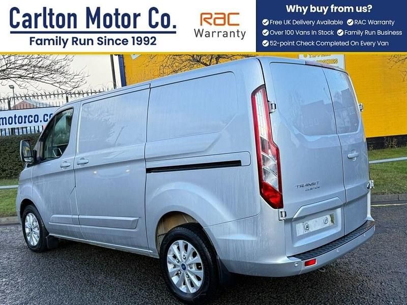 Used Ford Transit Custom Limited 130 HP (95 kW) 2022 Silver Van