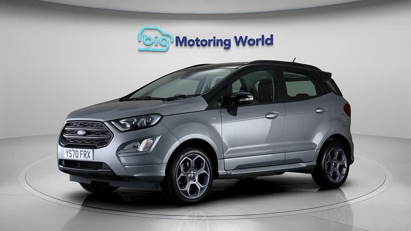 Used Ford Ecosport ST-Line 123 HP (90 kW) 2020 Silver SUV