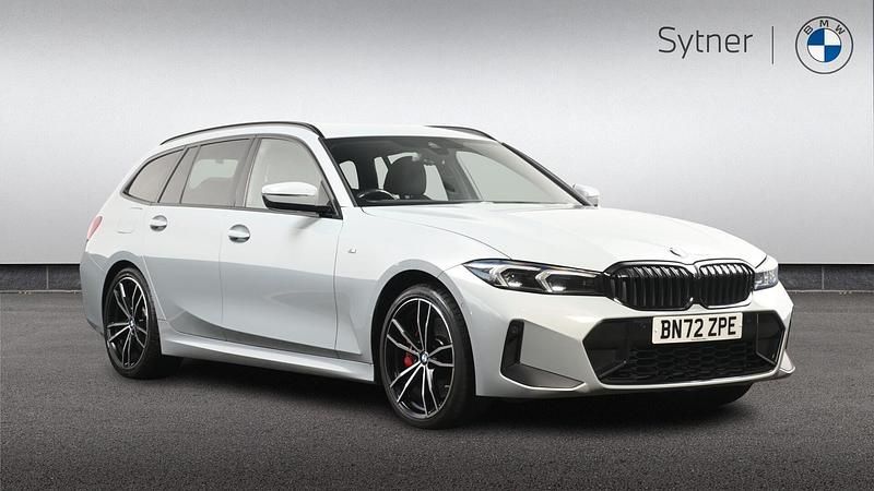 Grey Used 2022 BMW 320 M Sport Estate | £28,500 (Expensive) - Image 1/4