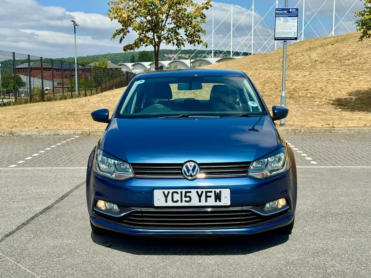 Used VW Polo SE 2015 Blue Hatchback