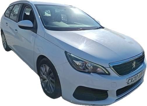 White Used 2020 Peugeot 308 Estate | £3,695 (Super price) - Image 1/4