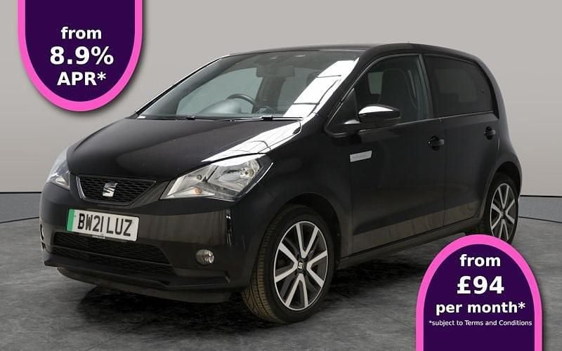 Black Used 2021 Seat Mii Electric SE Hatchback | £8,480 (Fair price) - Image 1/3