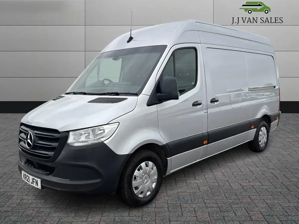 Used Mercedes Sprinter Progressive 150 HP (110 kW) 2021 Silver Van