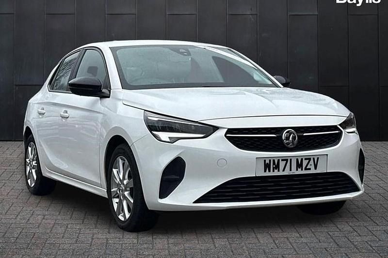 Used Vauxhall Corsa Edition 75 HP (55 kW) 2022 White Hatchback