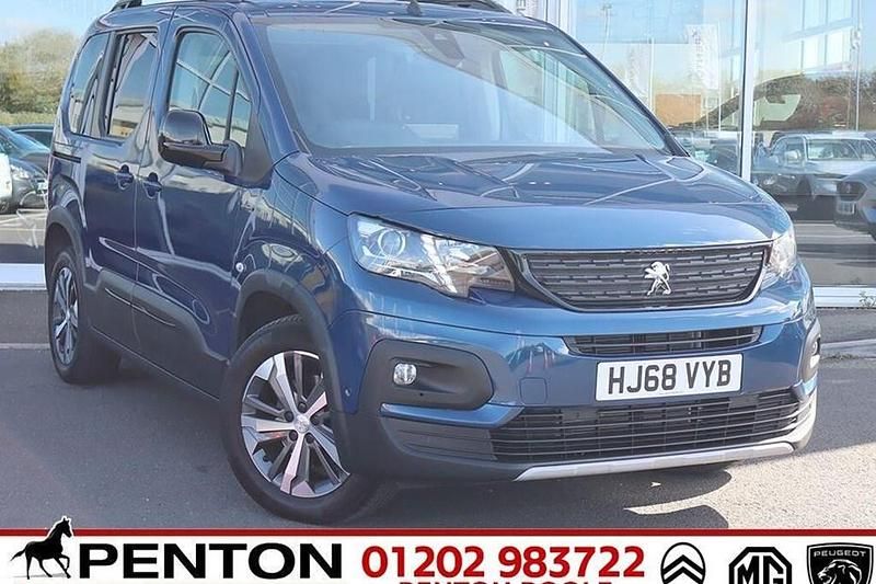Blue Used 2019 Peugeot Rifter GT-line MPV | £16,990 (Fair price) - Image 1/1