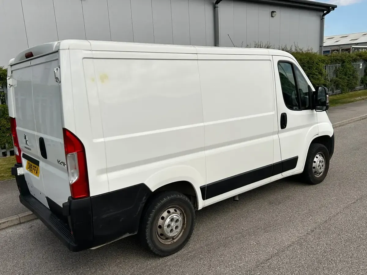 Used Peugeot Boxer 110 HP (80 kW) 2019 White Van