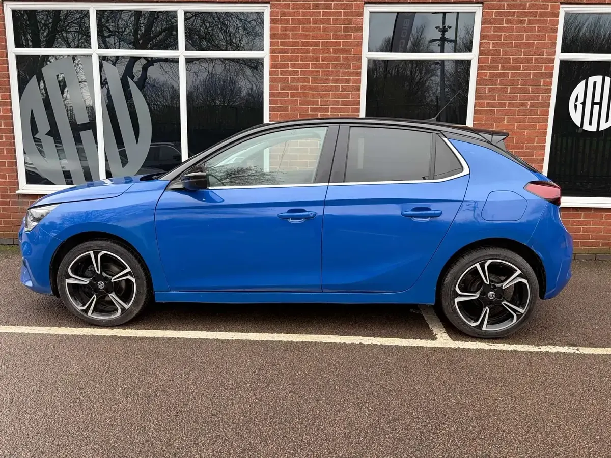 Used Vauxhall Corsa Edition 75 HP (55 kW) 2021 Blue Hatchback