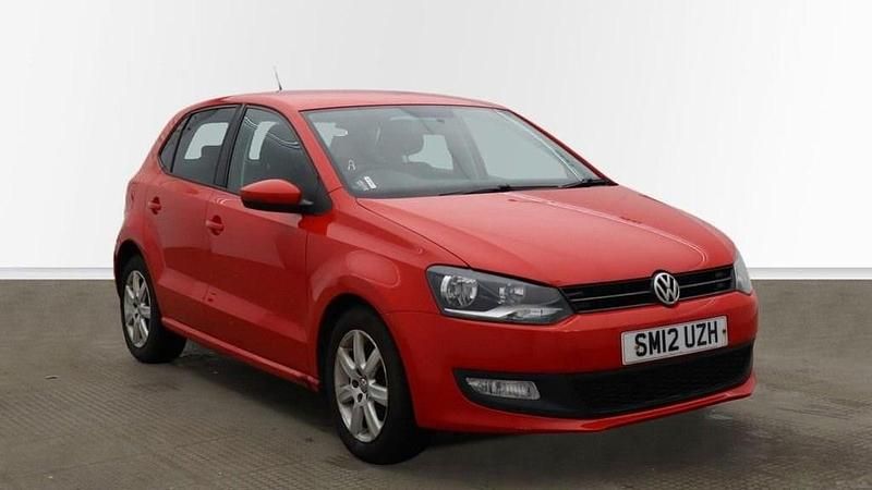 Used VW Polo Match 85 HP (62 kW) 2012 Red Hatchback