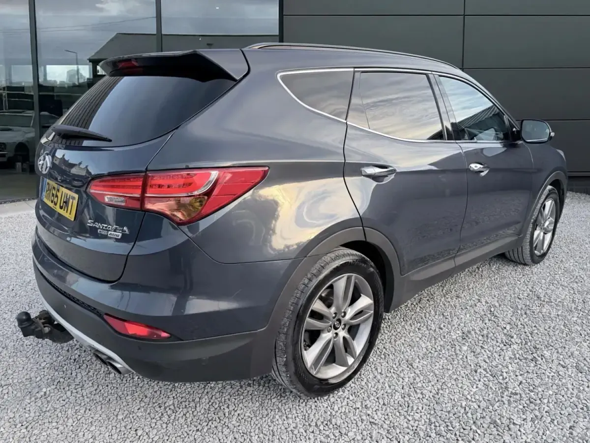 Used Hyundai Santa Fe Premium SE 200 HP (147 kW) 2015 Blue SUV