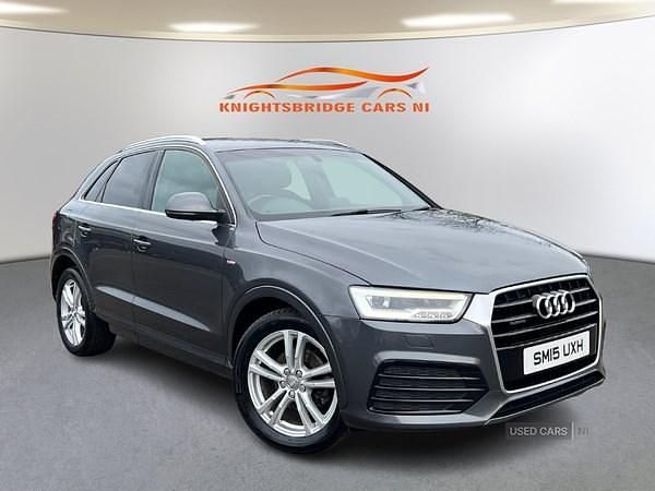 Used Audi Q3 S-Line 150 HP (110 kW) 2015 Grey SUV