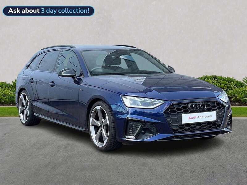 Blue Used 2022 Audi A4 Black Edition Estate | £26,859 (A bit pricey) - Image 1/4