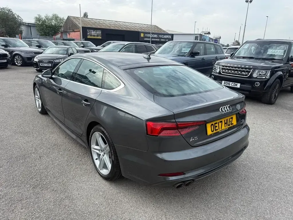Used Audi A5 Sportback S-Line 190 HP (139 kW) 2017 Grey Hatchback
