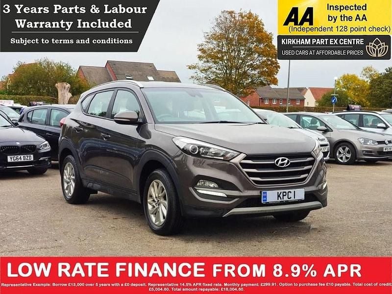Grey Used 2018 Hyundai Tucson SE SUV | £7,500 (Fair price) - Image 1/4