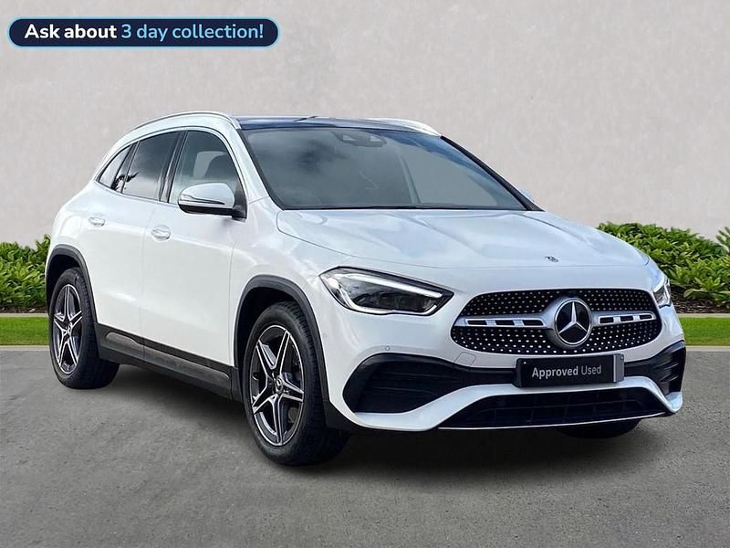 White Used 2021 Mercedes GLA220 AMG Line Premium Plus SUV | £28,299 (Fair price) - Image 1/4
