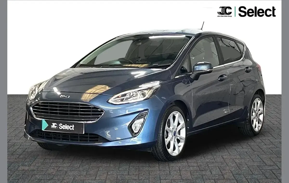 Used Ford Fiesta Titanium X 123 HP (90 kW) 2020 Blue Hatchback
