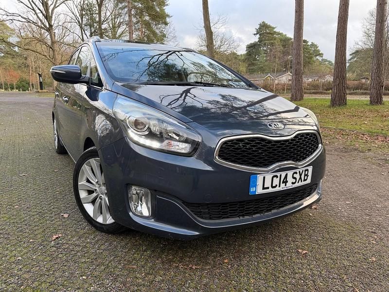 Used Kia Carens 134 HP (98 kW) 2014 Blue MPV