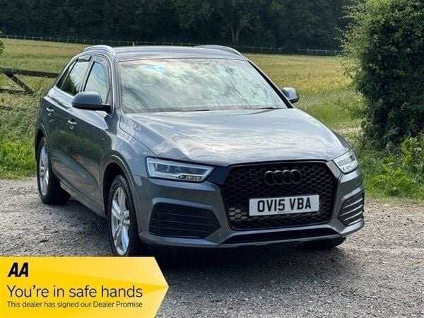 Grey Used 2015 Audi Q3 S-Line SUV | £8,481 (Fair price) - Image 1/1