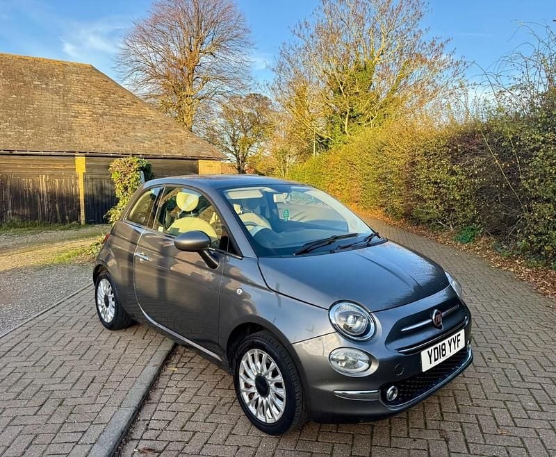Gebraucht Fiat 500 Lounge 69 PS (50 kW) 2018 Grau Kleinwagen