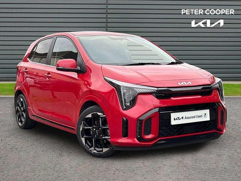 Red Used 2024 Kia Picanto GT-Line S Hatchback | £17,891 (A bit pricey) - Image 1/4