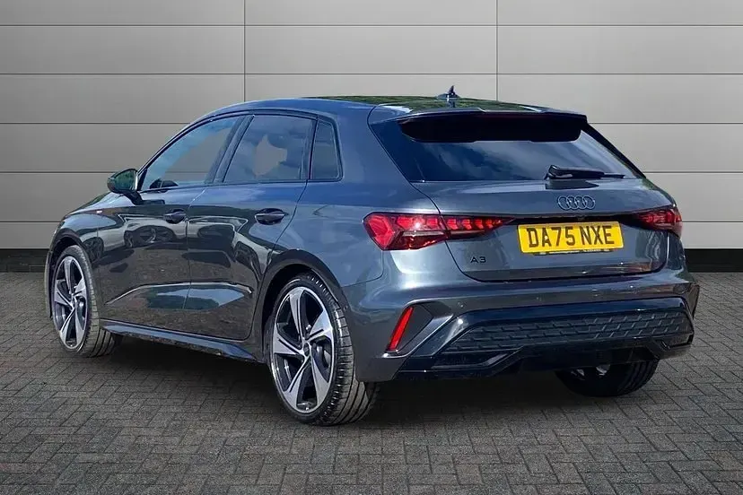 Used Audi A3 Black Edition 150 HP (110 kW) 2025 Daytona grey Hatchback