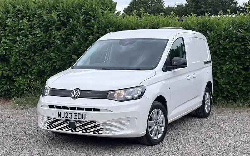 Used VW Caddy Pro 102 HP (75 kW) 2023 White MPV