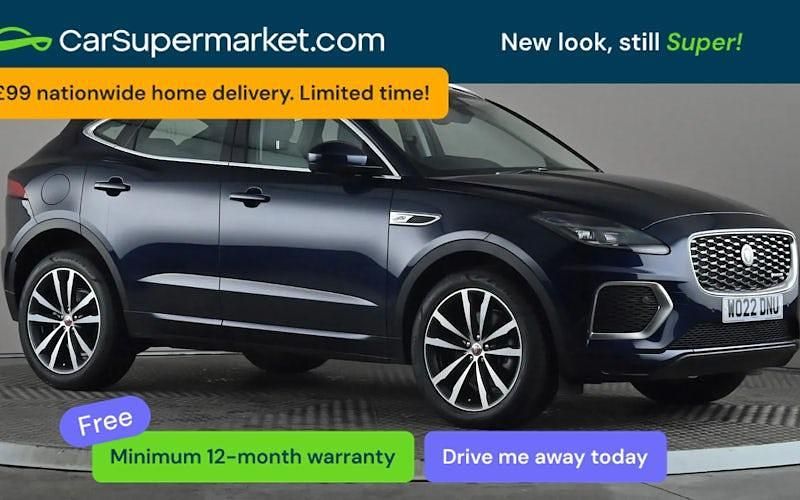 Used Jaguar E-Pace R-Dynamic 204 HP (150 kW) 2022 Blue SUV