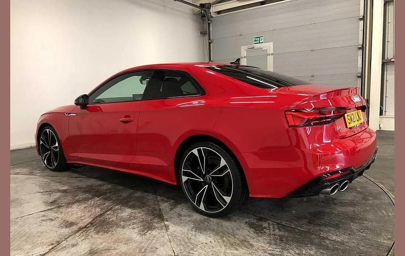 Used Audi S5 Comfort 341 HP (250 kW) 2021 Red Coupe