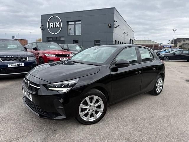 Used Vauxhall Corsa 75 HP (55 kW) 2021 Black Hatchback