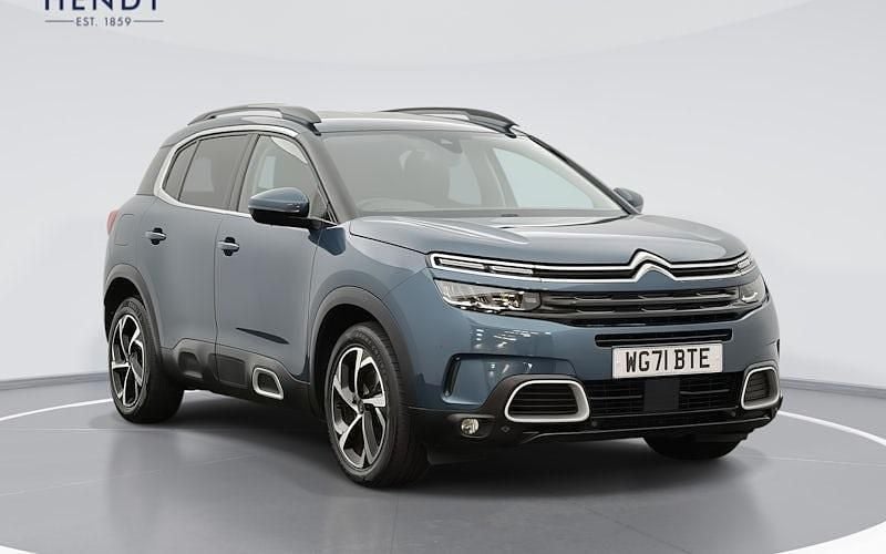 Blue Used 2021 Citroën C5 Aircross PureTech SUV | £12,499 (Good price) - Image 1/4