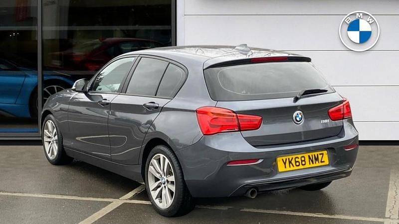 Used BMW 118 Sport Line 134 HP (98 kW) 2018 Grey Hatchback