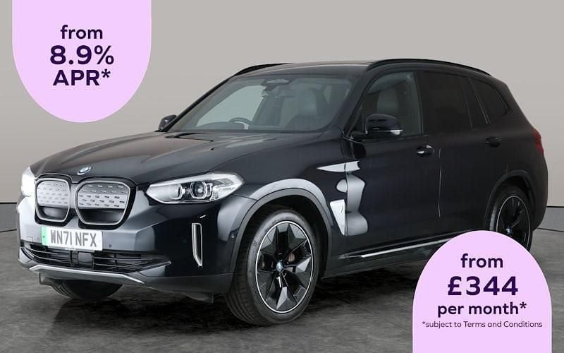 Black Used 2021 BMW iX3 Comfort Edition SUV | £23,063 (Good price) - Image 1/2