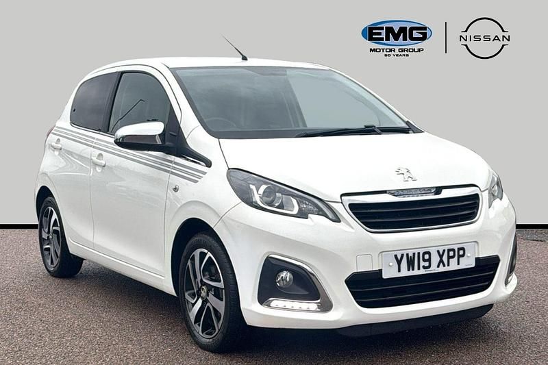 White Used 2019 Peugeot 108 Collection Hatchback | £6,295 (Fair price) - Image 1/3