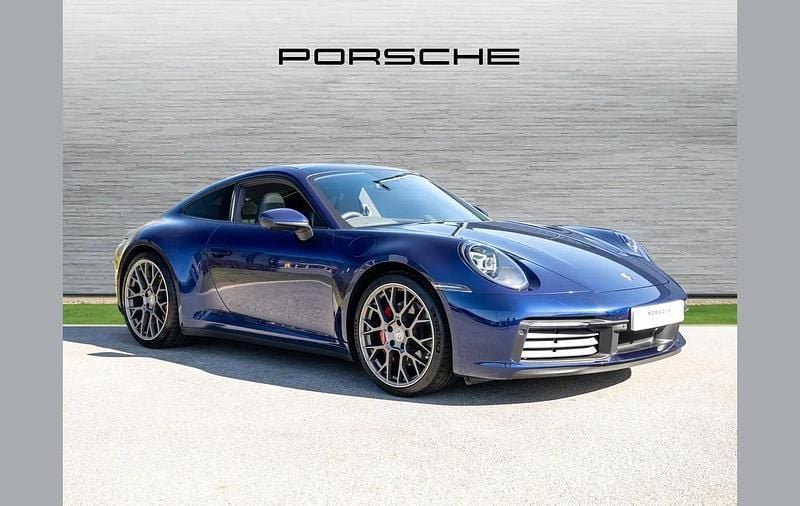 Used Porsche 911 444 HP (326 kW) 2022 Blue Coupe