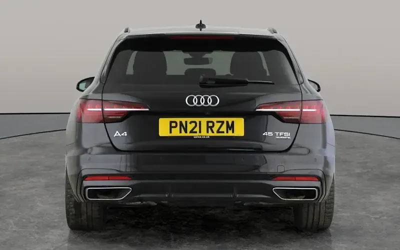 Used Audi A4 Black Edition 265 HP (194 kW) 2021 Black Estate