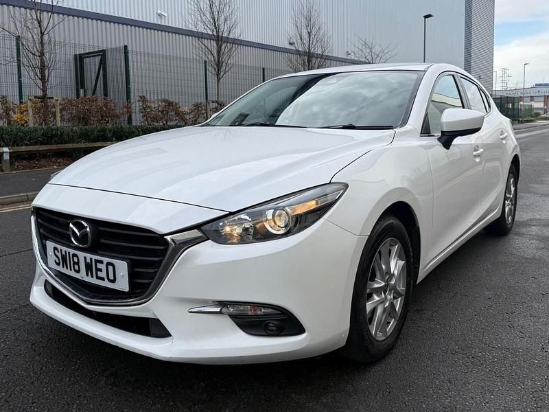 White Used 2018 Mazda 3 Hatchback | £5,995 (Super price) - Image 1/3