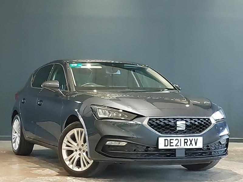 Grey Used 2021 Seat Leon SE Dynamic Hatchback | £13,998 (A bit pricey) - Image 1/4