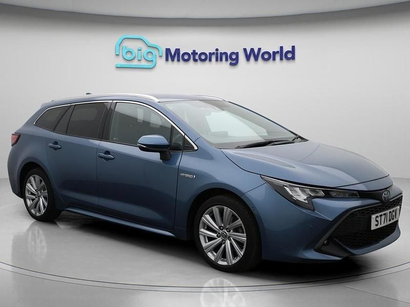 Blue Used 2021 Toyota Corolla Design Estate | £18,800 (Fair price) - Image 1/4