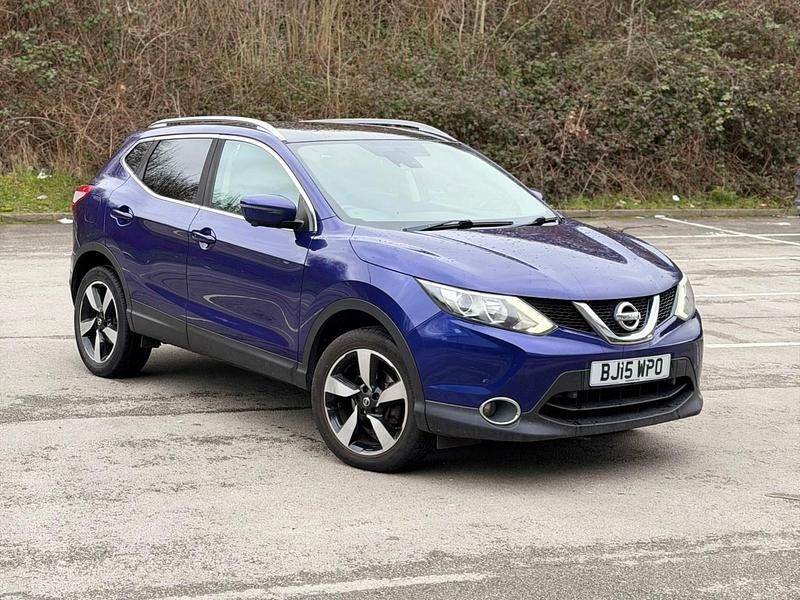 Used Nissan Qashqai N-TEC 2015 Blue SUV