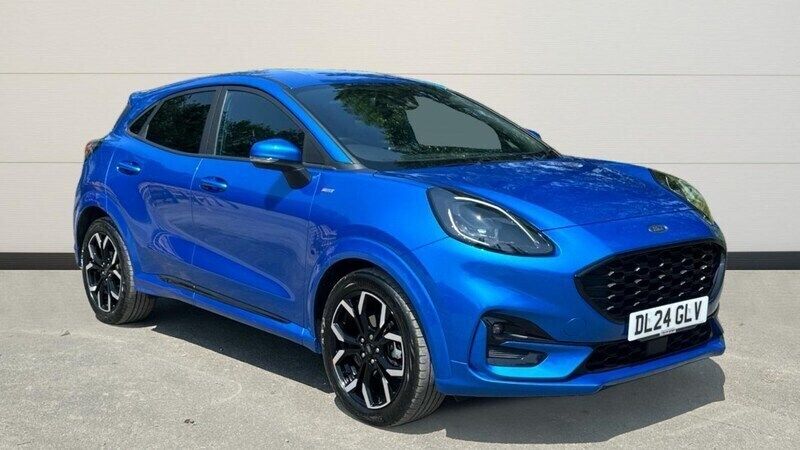 Blue Used 2024 Ford Puma ST-Line X Hatchback | £21,075 (Fair price) - Image 1/4
