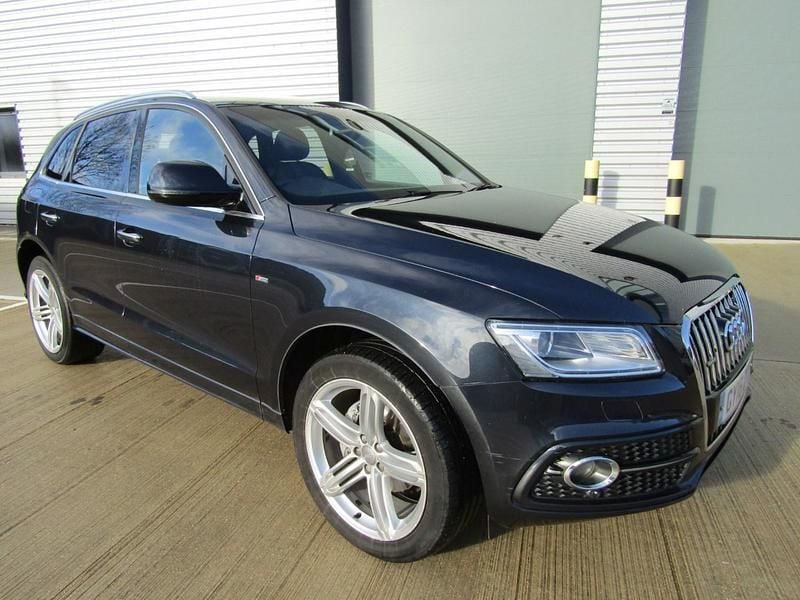 Used Audi Q5 S-line plus 190 HP (139 kW) 2016 Blue SUV