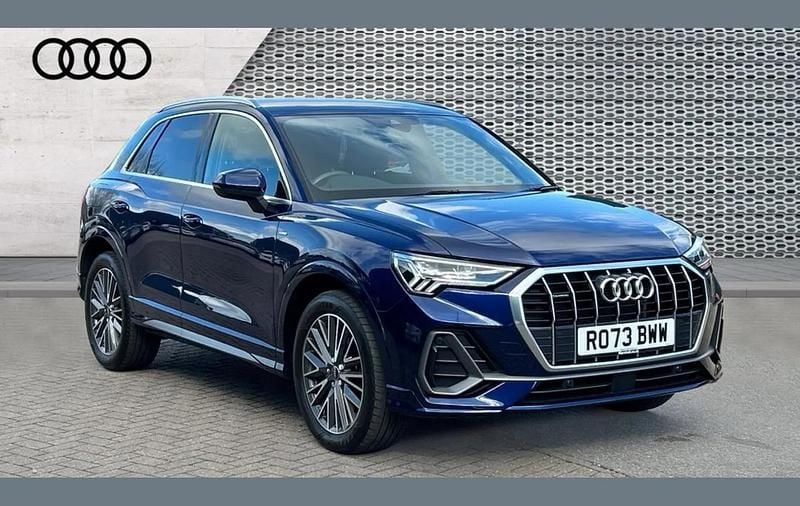Used Audi Q3 S-Line 190 HP (139 kW) 2023 Blue SUV