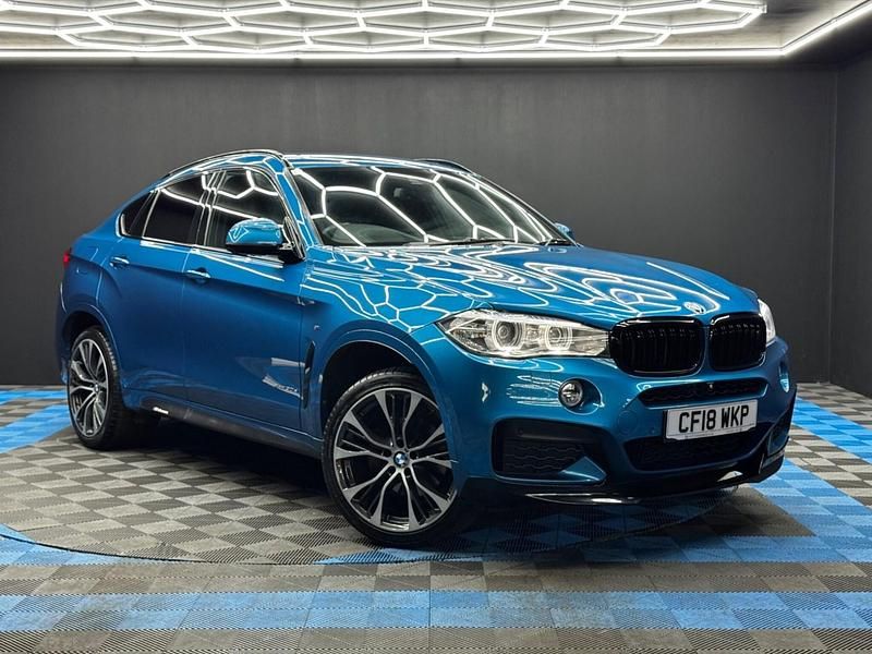 Used BMW X6 M Sport 2018 Blue SUV