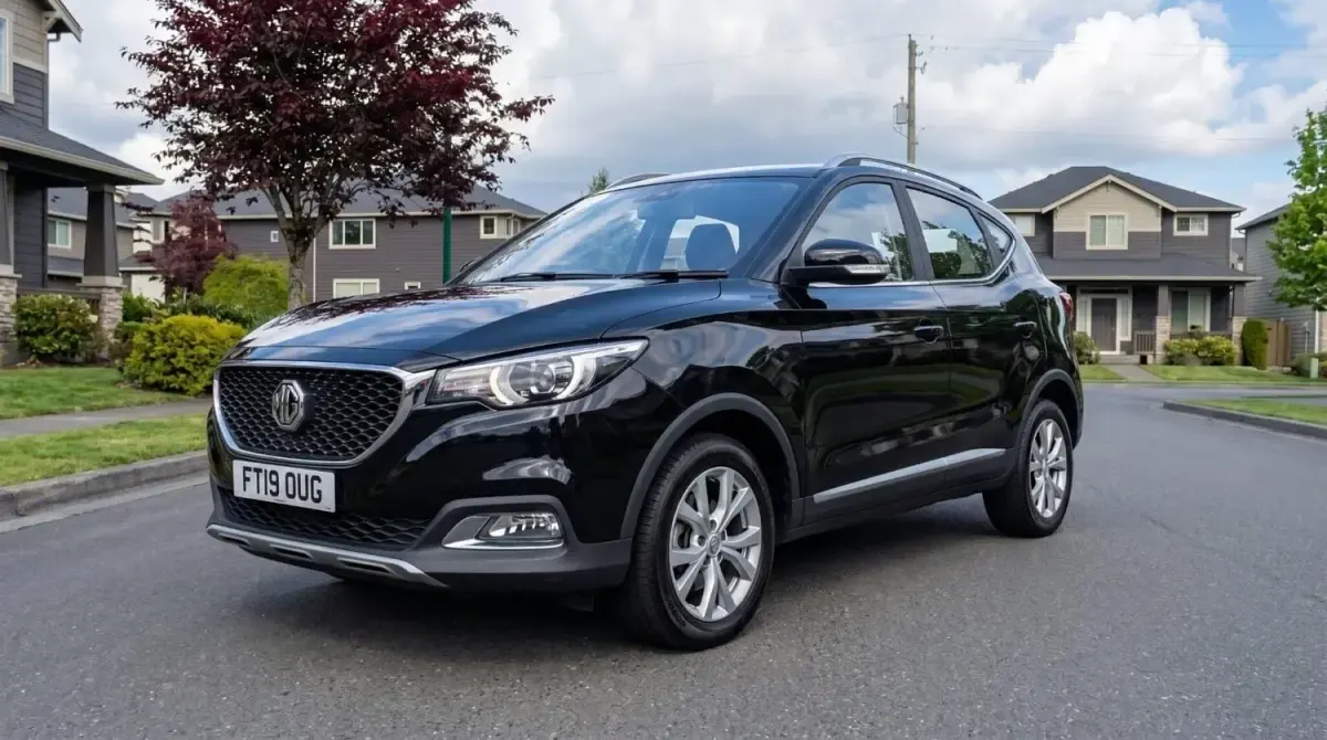 Usado MG ZS Exclusive 111 HP (81 kW) 2019 Preto SUV