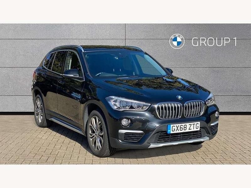 Black Used 2018 BMW X1 xLine SUV | £16,995 (Fair price) - Image 1/4