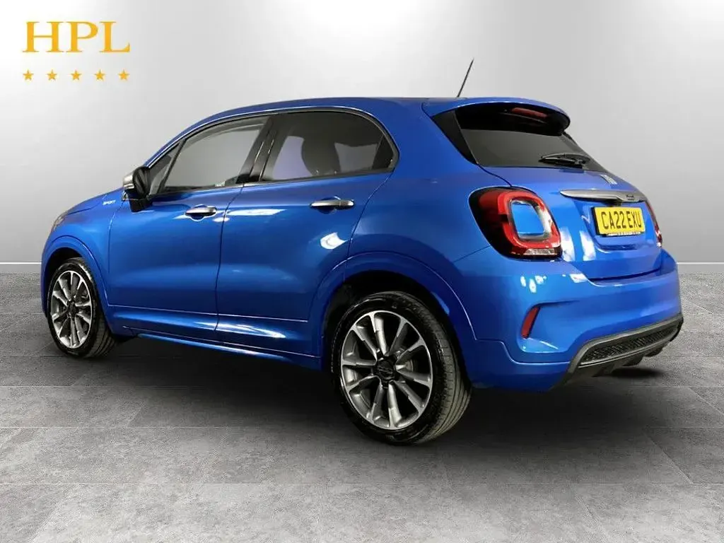 Used Fiat 500X Sport 130 HP (95 kW) 2022 Blue SUV