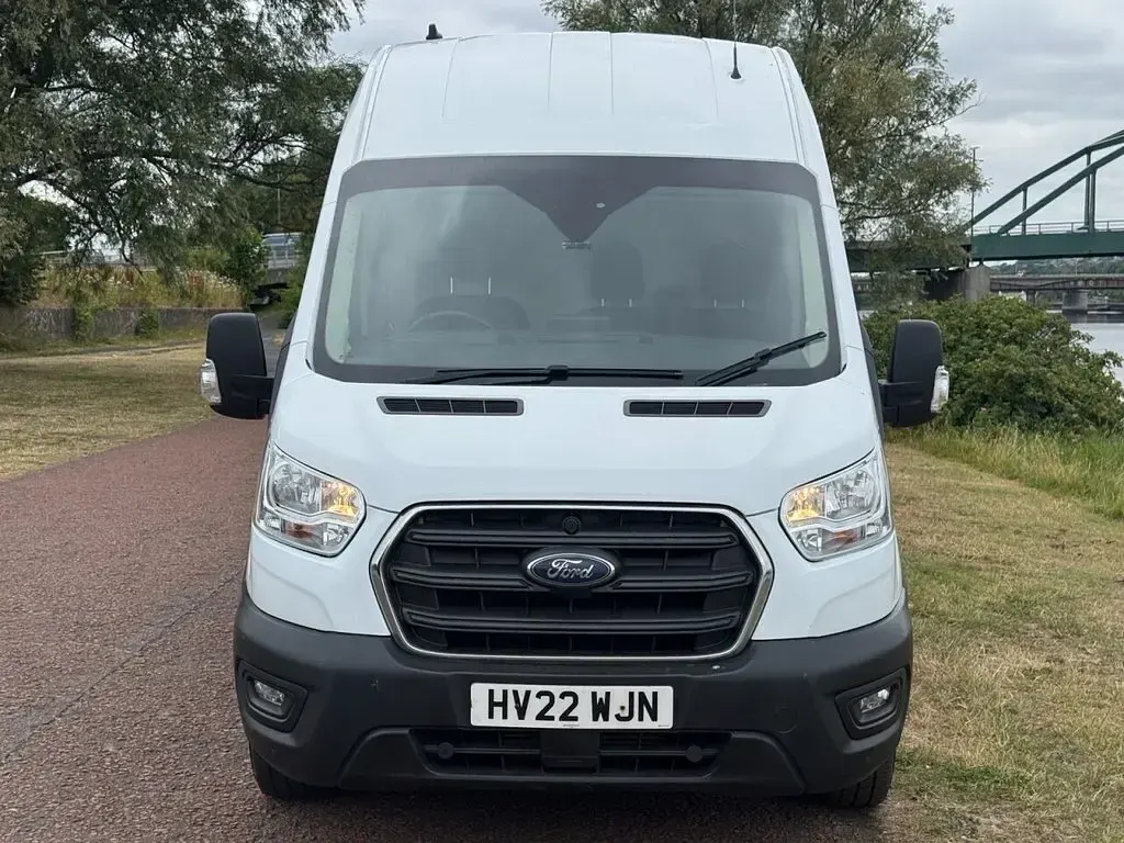 Used Ford Transit Trend 130 HP (95 kW) 2022 White Van