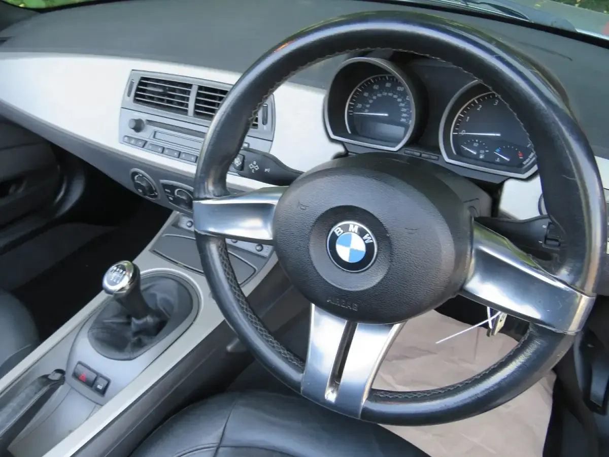 Used BMW Z4 Impressive 231 HP (169 kW) 2003 Silver Cabriolet