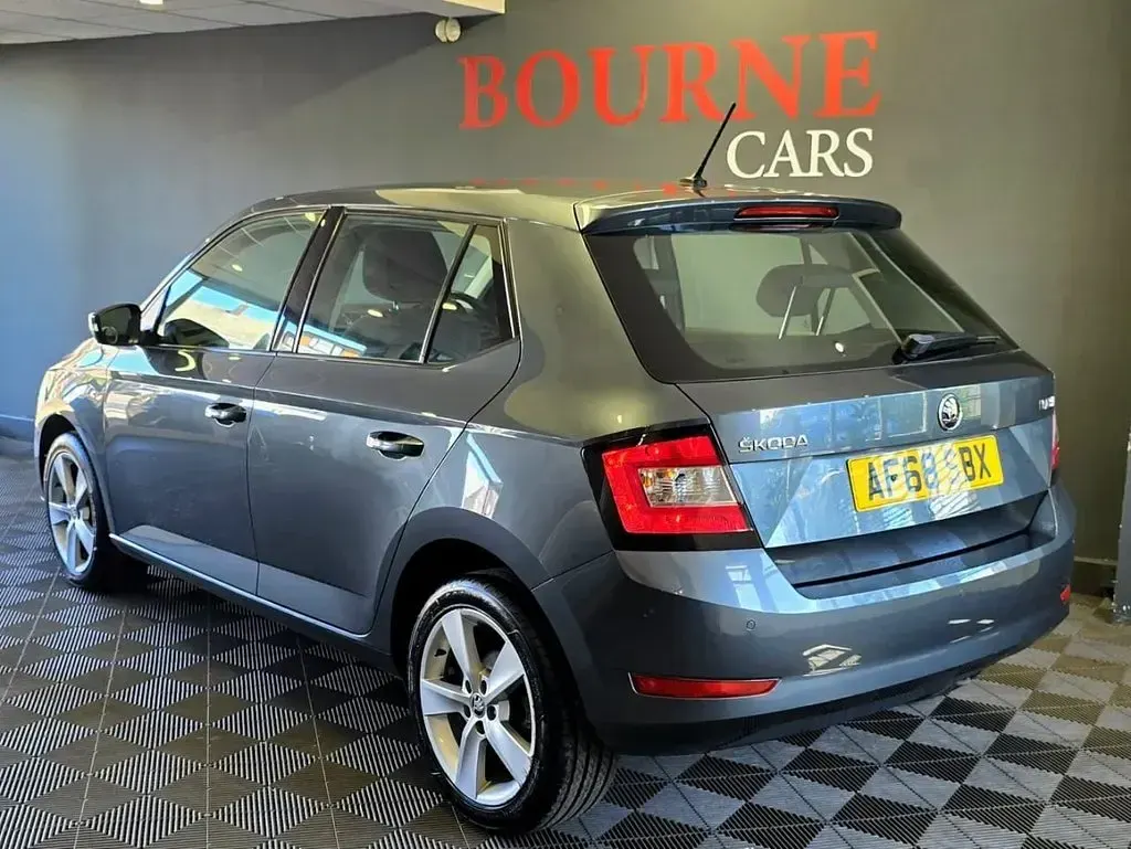 Used Skoda Fabia SE L 110 HP (80 kW) 2018 Grey Hatchback